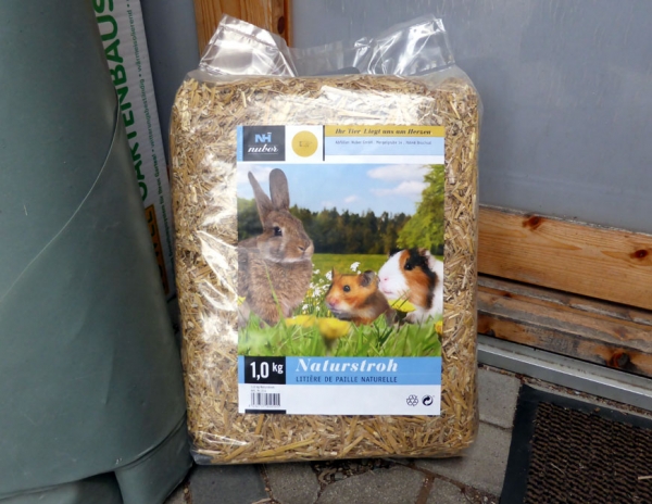 Natur Stroh 1,0 kg Nuber Top Qualität optimal für Schildkröten