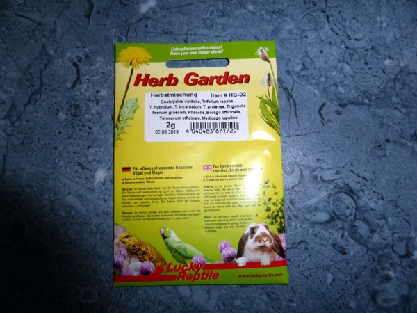 Lucky Reptile Herb Garden - Herbstmischung 2g Saatgut