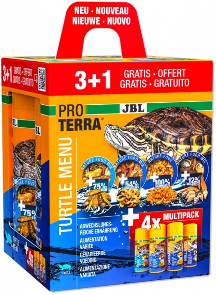 JBL PROTERRA TURTLE MENU 250ml 3+1