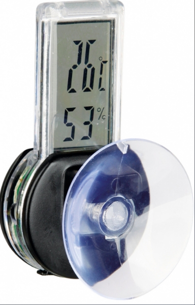 Trixie Saugnapf Digital-Thermo-/Hygrometer für Terrarien