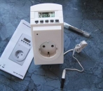 Thermo-Timer Zeitschaltuhr/Thermostat Doppelfunktion